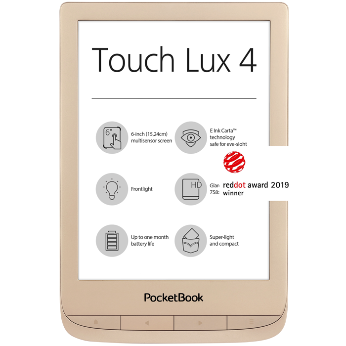 Riboto leidimo „PocketBook Touch Lux 4“