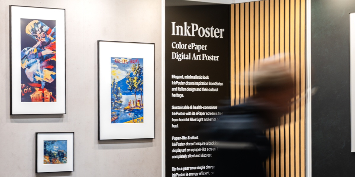 „PocketBook“ į savo portfelį įtraukia „IONNYK“: IFA Berlyne susitinka „InkPoster“ ir „IONNYK“