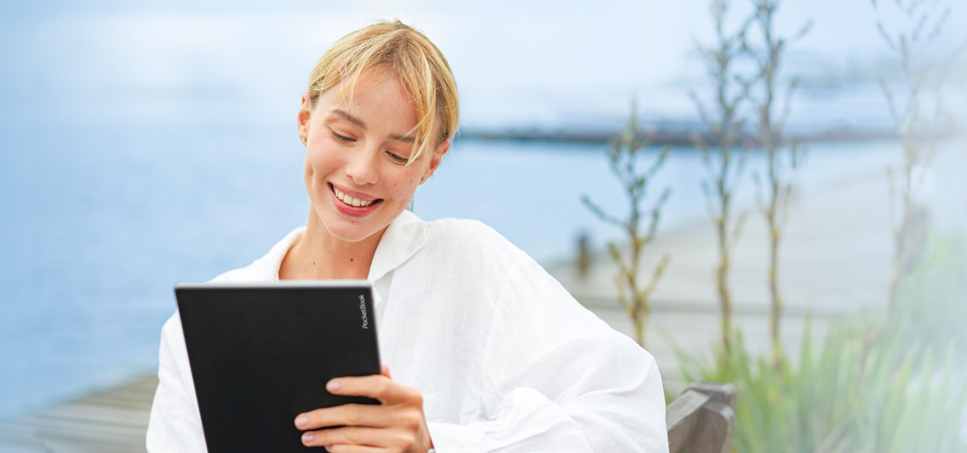 Prieinamiausia didelio ekrano el. skaityklė „PocketBook InkPad Lite“ jau prekyboje! 