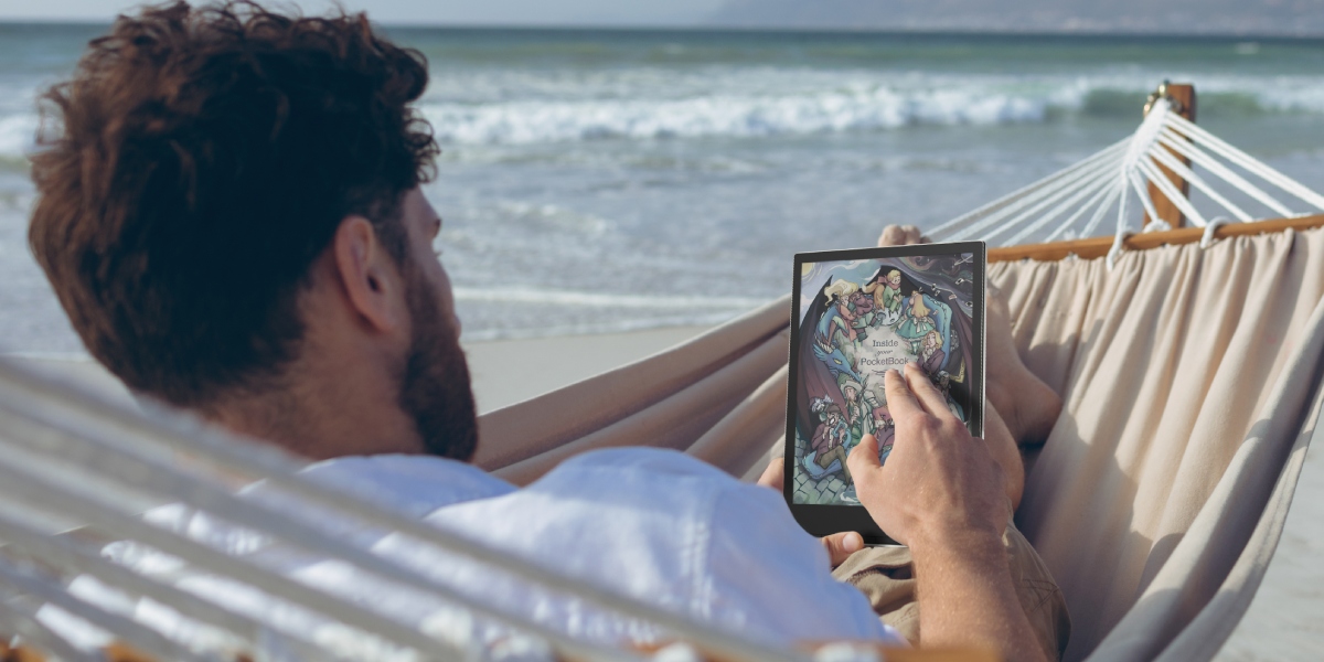 „PocketBook InkPad Color 2“: patobulintas 7,8 col. „E Ink“ ekranas ir įmontuotas garsiakalbis