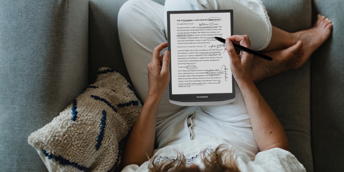„PocketBook InkPad X Pro“: puiki užrašų ir skaitymo patirtis dideliame 10,3 col. ekrane