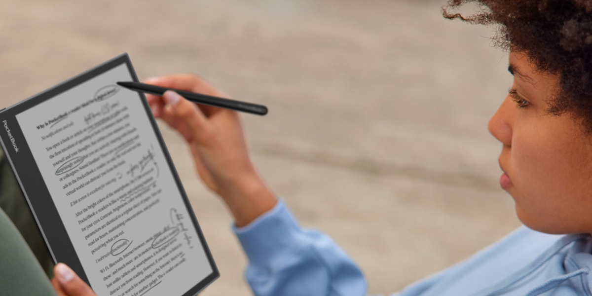 Teksto atpažinimas „PocketBook InkPad Eo“: ranka rašytų užrašų konvertavimas į tekstą naudojant OCR